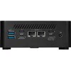 Mini desktop MSI Cubi NUC 1MG-244BEU barebone Core 3 / 8GB / 512GB SSD / Wi-Fi 6E + BT / 2×2.5Gbps / Windows 11 Home (juodas)