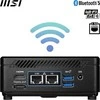 Mini desktop PC MSI Cubi 5 12M-407BEU barebone i3 / WiFi 6E + BT 5.3 / 1Gbps + 2.5Gbps / juodos spalvos