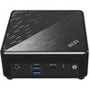 Mini Desktop PC MSI Cubi N ADL S-225BEU Intel N100 / 8GB / 512GB SSD / WiFi 5 + BT 5.0 / 2x1Gbps / Windows 11 Home / juodos spalvos