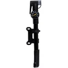 Mini dviračio pompa su manometru 120 psi (8 bar) juoda Dunlop
