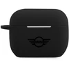 Mini Morris Mini MIACAPSLTBK AirPods Pro dėklas juodos spalvos hard dėklas Silicone Collection