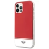 Mini Morris Mini MIHCP12MPCUBIRE Apple iPhone 12/12 Pro6,1″ red kietas dėklas Stripe Collection