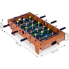 Mini stalo futbolas 70×35 cm medinis stalo futbolas, ECOTOYS