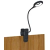 Mini Wozinsky belaidė LED skaitymo lempa su segtuku + USB-C laidas – Juodas