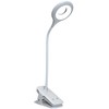 Mini Wozinsky Wireless LED Reading Lamp with Clip + USB-C Cable – Baltas