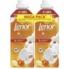 LENOR audinių minkštiklis Gold Orchid &amp; Vanilla 2 x 987 ml (94 Skalbimai)