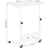 Mobile laptop table – side desk for armchair and sofa in baltos spalvos, ModernHome