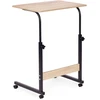 Mobile laptop table – side desk for armchair in light oak color, ModernHomedąb ModernHome
