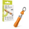 Mobile Origin 240W 40Gbps 8K USB-C Keychain Cable CB17 Oranžinis