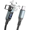 Mobile Origin 240W Ekranas 540° Rotating USB-C to USB-C Cable 1.8 m CB16