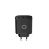 Mobile Origin GaN 40W laidinis įkroviklis MO13, juodos spalvos 1 USB-A + 2 USB-C