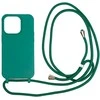Dėklas Mobile Origin Lanyard Case, dark žalias - iPhone 14 Pro