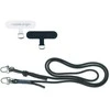Mobile Origin Kaklo virvelė 6 mm, juoda, 82 - 163 cm