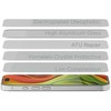 Mobile Origin Oranžinė ekrano apsauga iPhone 15 Plus su lengvu aplikatoriumi, 2 vnt.