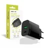 Mobile Origin PD20W laidinis įkroviklis MO12, juodos spalvos 1 USB-A + 1 USB-C