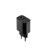 Mobile Origin PD20W laidinis įkroviklis MO12, juodos spalvos 1 USB-A + 1 USB-C