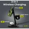 Mobile Origin Qi2 25W PowerStand Pro 3in1 su 40-60W AVS GaN įkrovikliu PW40 juodas