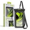 Mobile Origin Mobilus Origin Neperšlampamas plaukiojantis dėklas 6,5", juoda/žalia