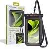 Mobile Origin Mobilus Origin Neperšlampamas plaukiojantis dėklas 6,8", juoda/oranžinė