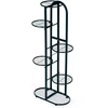 Modernhome Stovas gėlėms Modern home, 106x46 cm, juodas