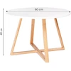 Modernhome Modernus skandinaviškas kavos staliukas 60cm