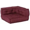 Modulinė sofa 2 pcs Raudonmedis 140 x 70 x 56 cm Audinys