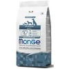 Monge Dry Dog All Br. Adult Monoprotein upėtakis, ryžiai and bulvės 2.5kg