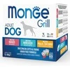 Monge Grilis Mix konservų rinkinys šunims su jautiena, menke ir vištiena, 12x100 g