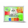 Monge Simba konservuotas pašaras katėms skirtingi skoniai 4x100g mix