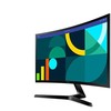 Monitorius Samsung | LS24D366GAUXEN | 24 " | VA | FHD | 16:9 | 100 Hz | 4 ms | 1920 x 1080 pikselių | 250 cd/m² | HDMI jungtys quantity 1 | Juodas