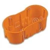Montavimo dėžutė dvivietė Pawbol A.0010PG, 60 x 68 x 136 mm