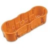 Montavimo dėžutė trivietė Pawbol A.0041PG, 68 x 60 mm