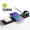 mophie-3in1 travel charger MagSafe su adapteriu EU Juodas