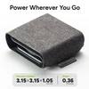 mophie-3in1 travel charger MagSafe su adapteriu EU Juodas