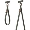 Moshi 2-in-1 Wrist &amp; Body Strap su adapteriu - Eco Leather Phone Lanyard Moss Žalias