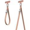 Moshi 2-in-1 Wrist &amp; Body Strap su adapteriu - Eco Leather Phone Lanyard Misty Coral