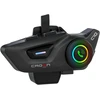 Motorcycle intercom Crown C10 Bluetooth 5.3 juodos spalvos