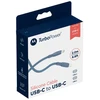 Motorola Silicone USB-C to USB-C Cable 2 m 5 A mėlynas
