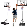 Movepro Krepšinio stovas, reguliuojamas iki 305 cm, pastatomas, lenta, lankas, MultiGarden