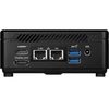 MSI Cubi 5 1M Mini Desktop Computer / Core 3 / 8GB DDR5 / 512GB SSD / WiFi 6E + BT 5.3 / 1×2.5Gbps + 1x1Gbps / Windows 11 Pro (juodas)