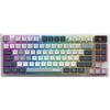 MSI FORGE GK600 TKL WIRELESS SKY klaviatūra Žaidimams USB + Bluetooth QWERTY Anglų (JK) Mėlyna, Balta