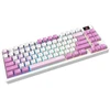 MSI FORGE GK600 TKL WIRELESS VIOLET klaviatūra Žaidimams USB + Bluetooth QWERTY Ispanas Rožinė, Violetinė, Balta