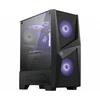 MSI MAGFORGE100M kompiuterio korpusas „Midi Tower“ Juoda, Permatomas