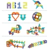 Multistore Magnetinis LED rutuliukų labirintas, konstravimo kaladėlės, 105 dalys