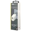 Musthavz 2 Port PD Charger USB-A + USB-C 20W – Baltas