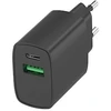 Musthavz GoEasy PD Charger USB-A + USB-C 20W, blac