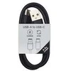 Musthavz į Go USB-A į USB-C kabelis 0.5m, juodos spalvos