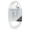 Musthavz to Go USB-A to USB-C Cable 0.5 meter, baltas