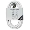 Musthavz to Go USB-A to USB-C Cable 2.0 meter, baltas