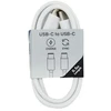Musthavz to Go USB-C to USB-C Cable 0.5 meter, baltas